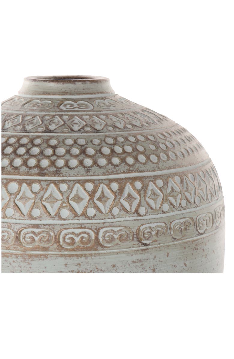 GINGER BIRCH STUDIO Green Ceramic Vase, Alternate, color, Green