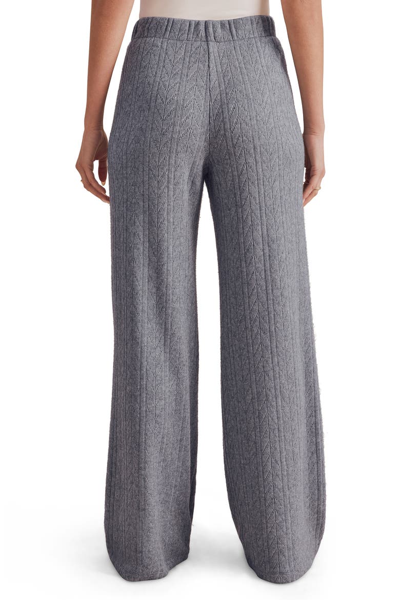 Soft Sweater Pants, Alternate, color, DARK NAVY BLUE HEATHER