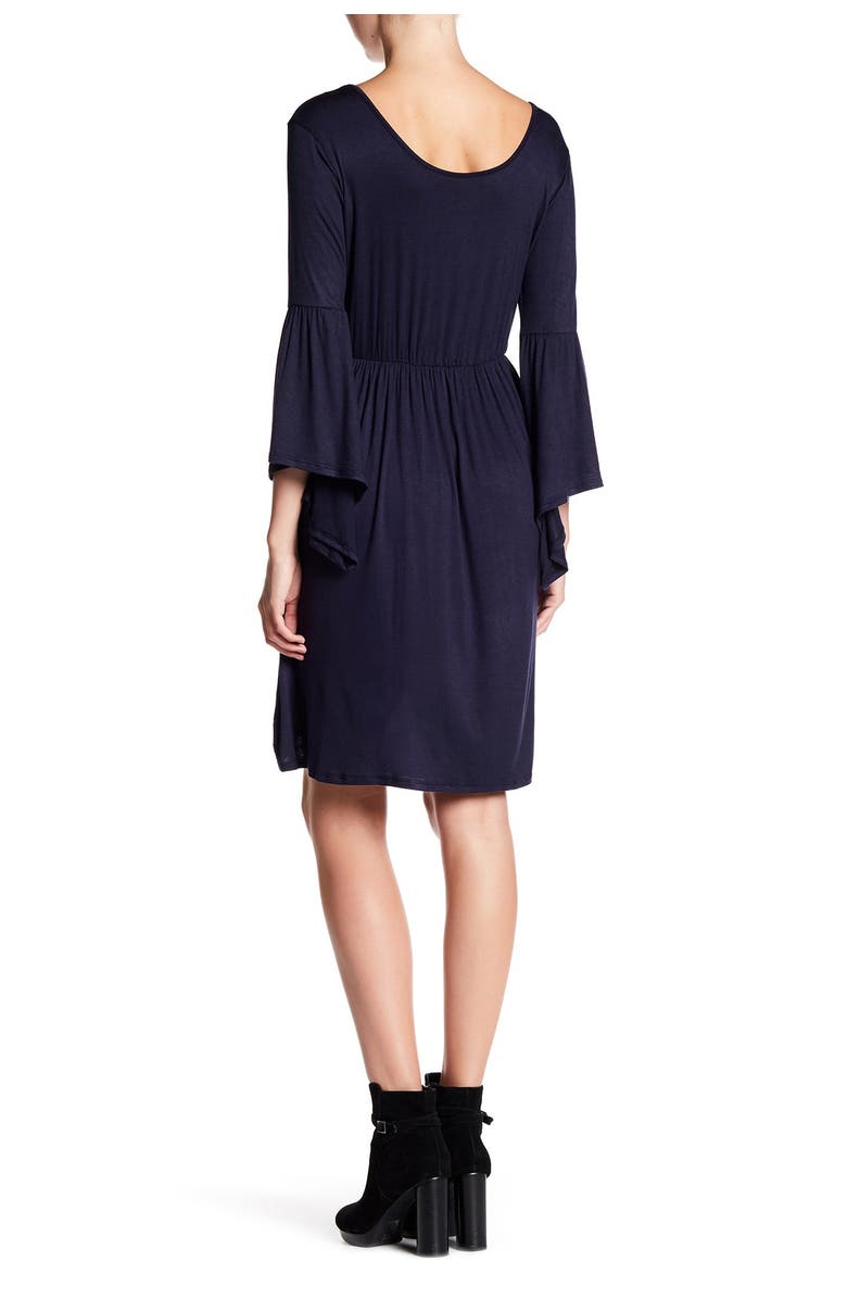 Loveappella Angel Sleeve Baby Doll Dress, Alternate, color, 