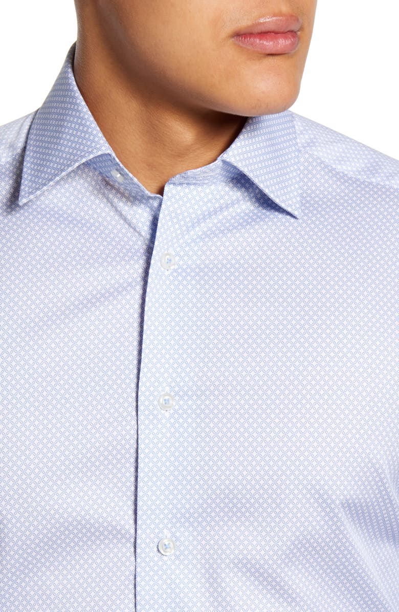 David Donahue Slim Fit Dress Shirt, Alternate, color, 