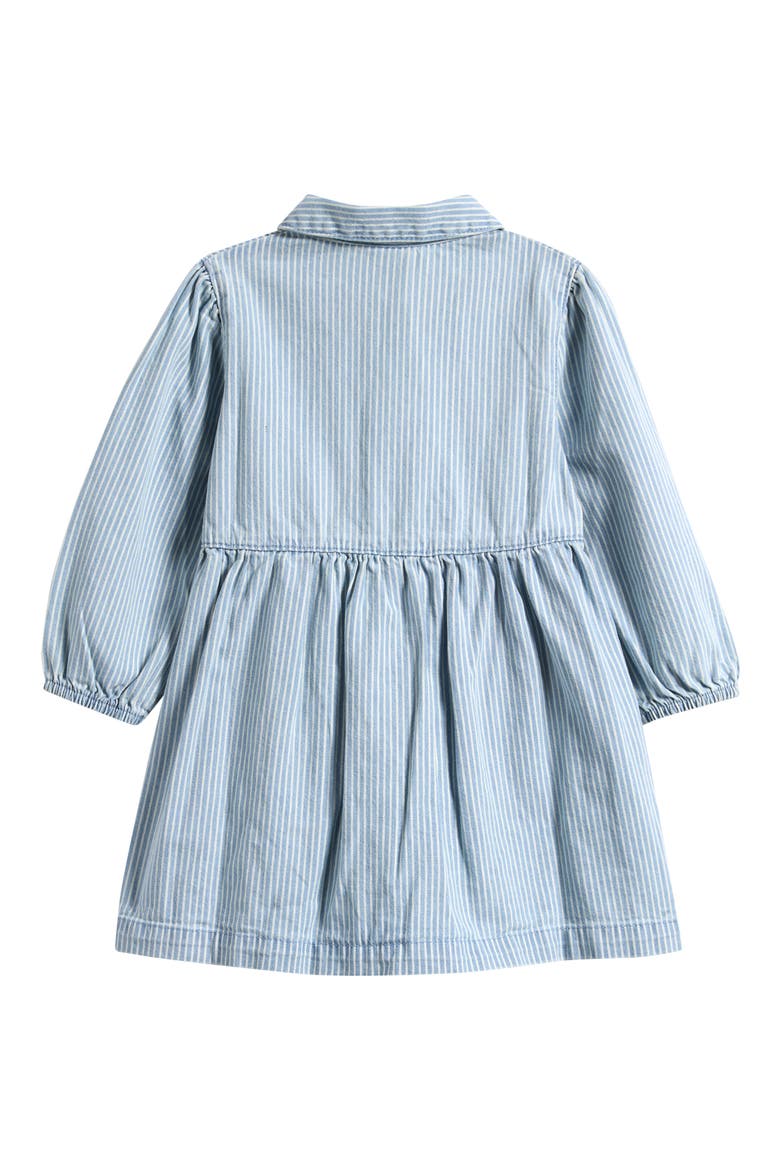 Kids' Denim Shirtdress, Alternate, color, BLUE