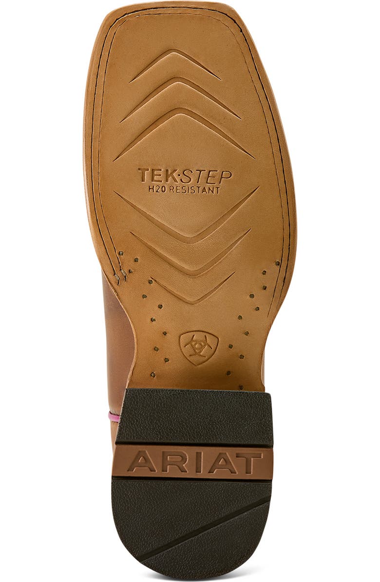 Ariat Frontier Wittman Diamond Quilt Leather Boot, Alternate, color, Brown