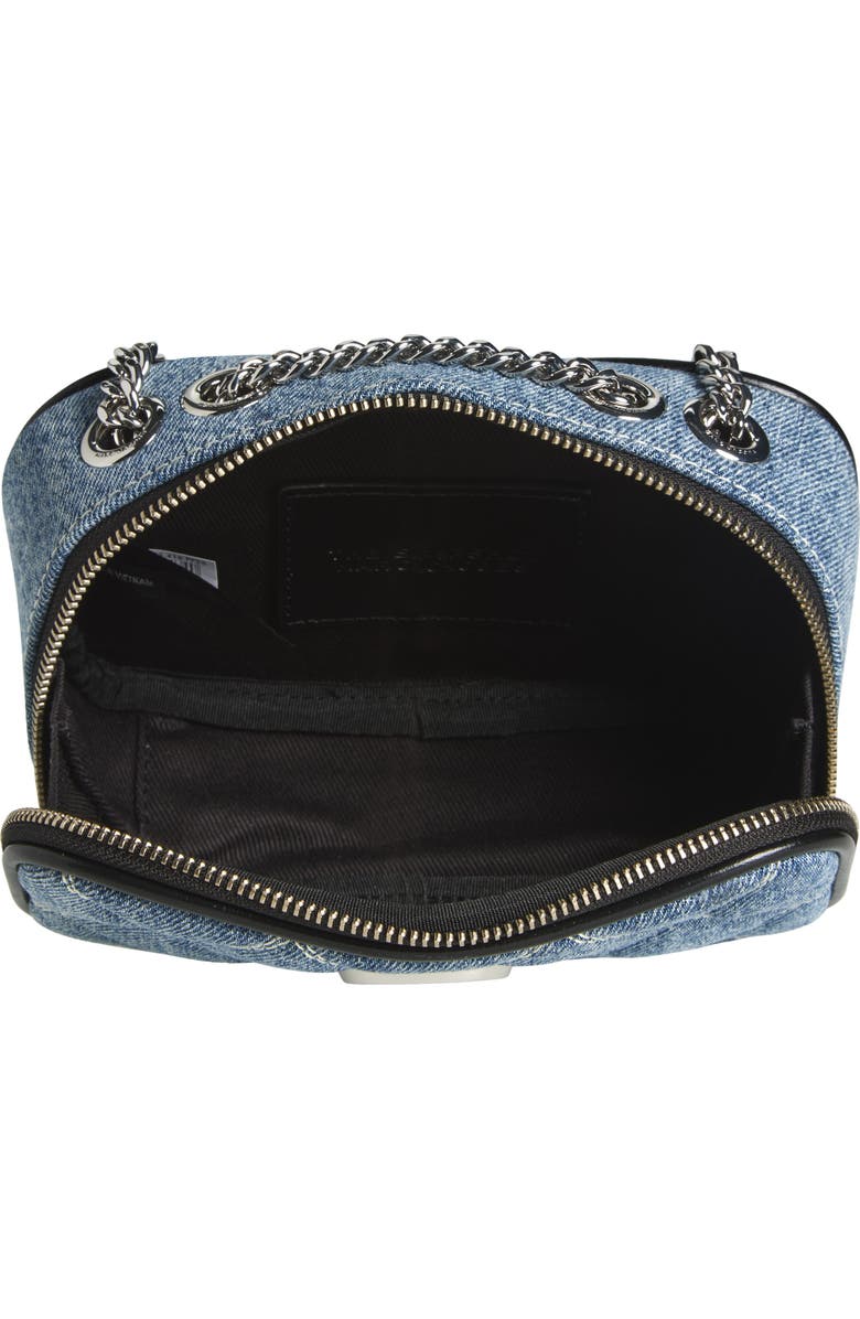 Marc Jacobs The Quilted Denim Softshot Bag, Alternate, color,