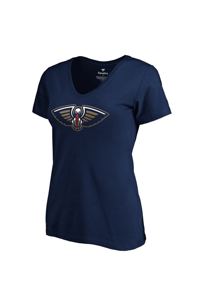 Women's Fanatics Branded Zion Williamson Navy New Orleans Pelicans 2019 NBA Draft Playmaker Name & Number V-Neck T-Shirt, Alternate, color, Navy