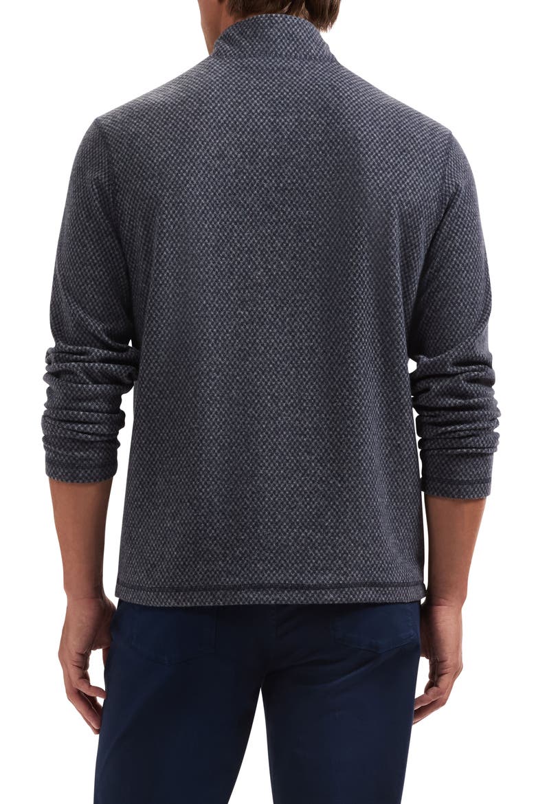 Quarter Zip Pullover Sweater, Alternate, color, NAVY