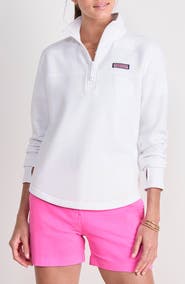 vineyard vines Dreamcloth Relaxed Half Zip Sweatshirt