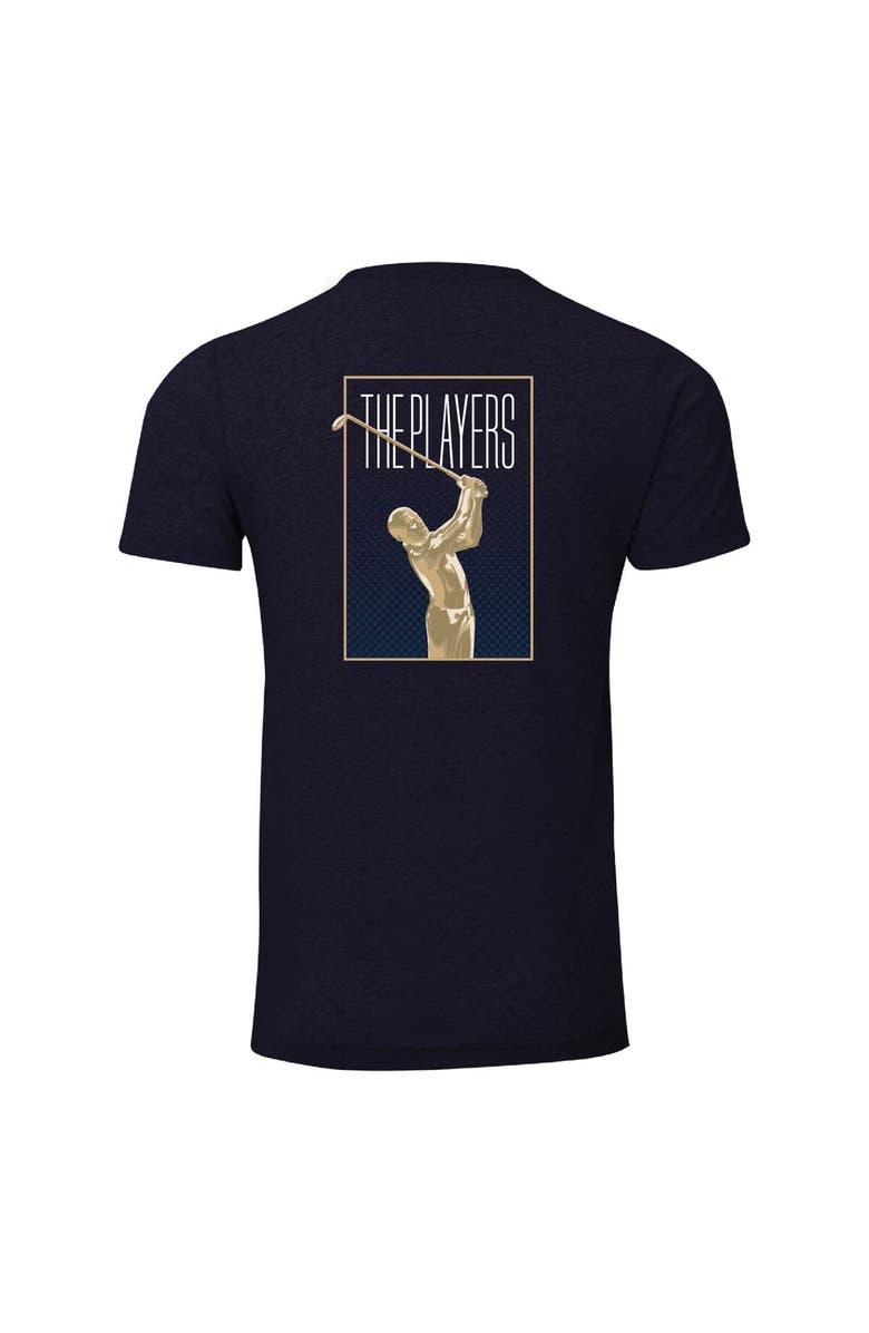 AHEAD Men's Ahead  Blue THE PLAYERS Trophy Instant Classic Tri-Blend T-Shirt, Alternate, color, 