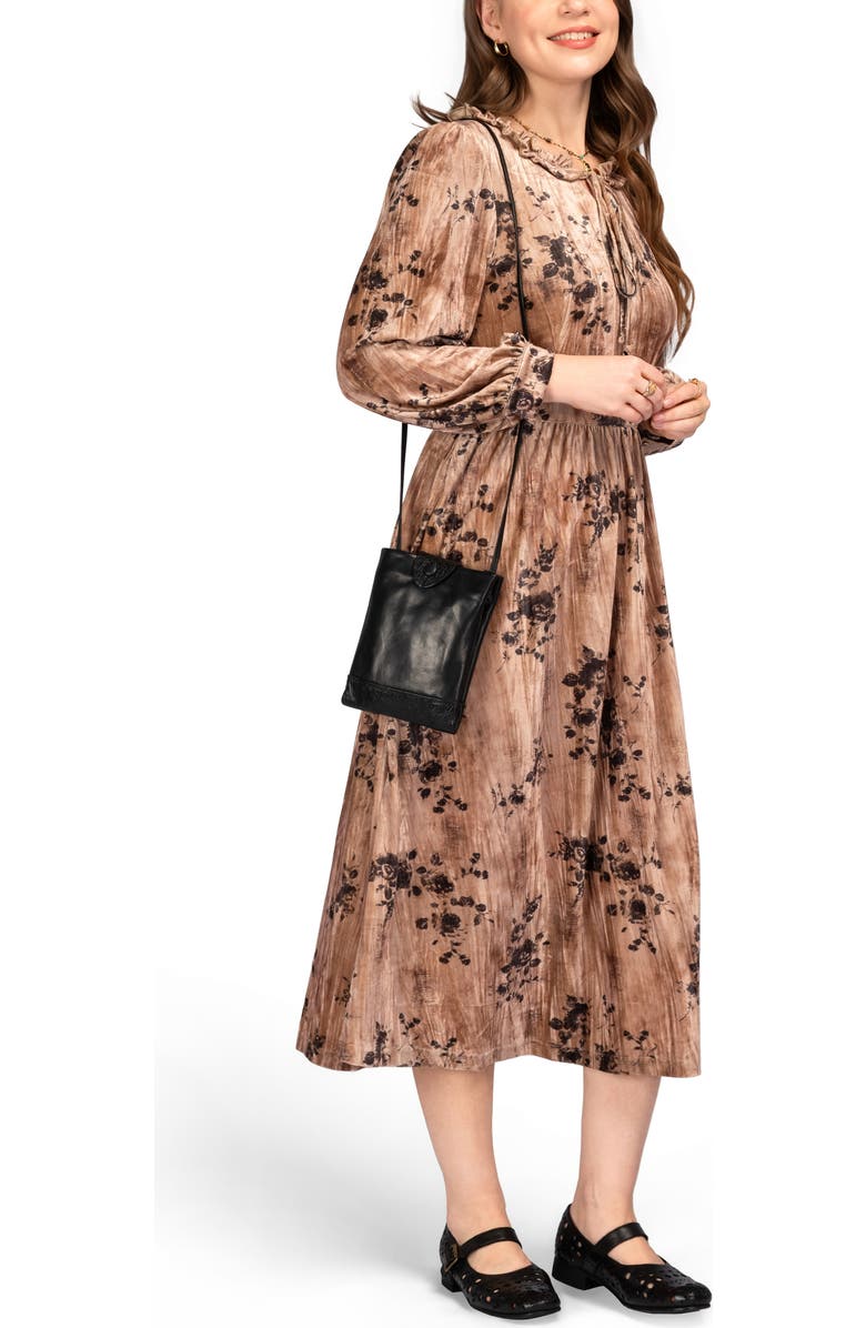 OLD TREND Lily Genuine Leather Structured Convertible Crossbody, Alternate, color, Black