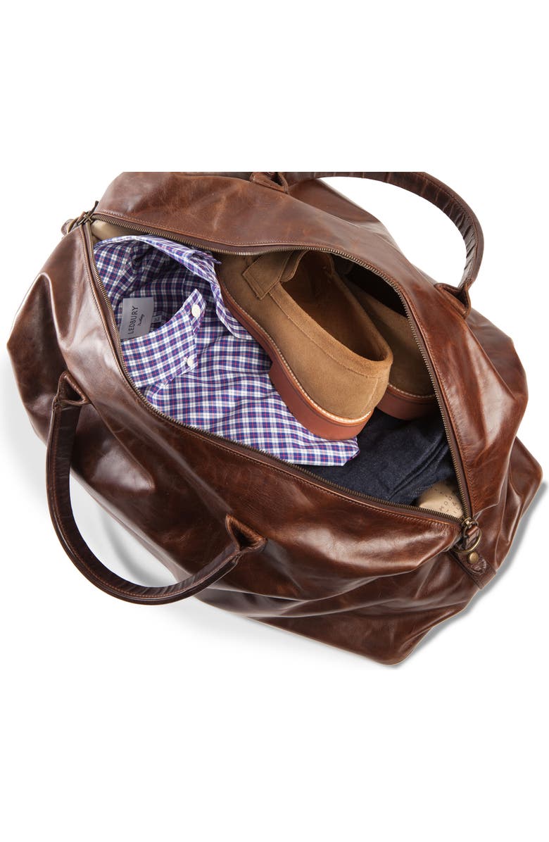 Moore & Giles Benedict Leather Duffle Bag, Alternate, color,