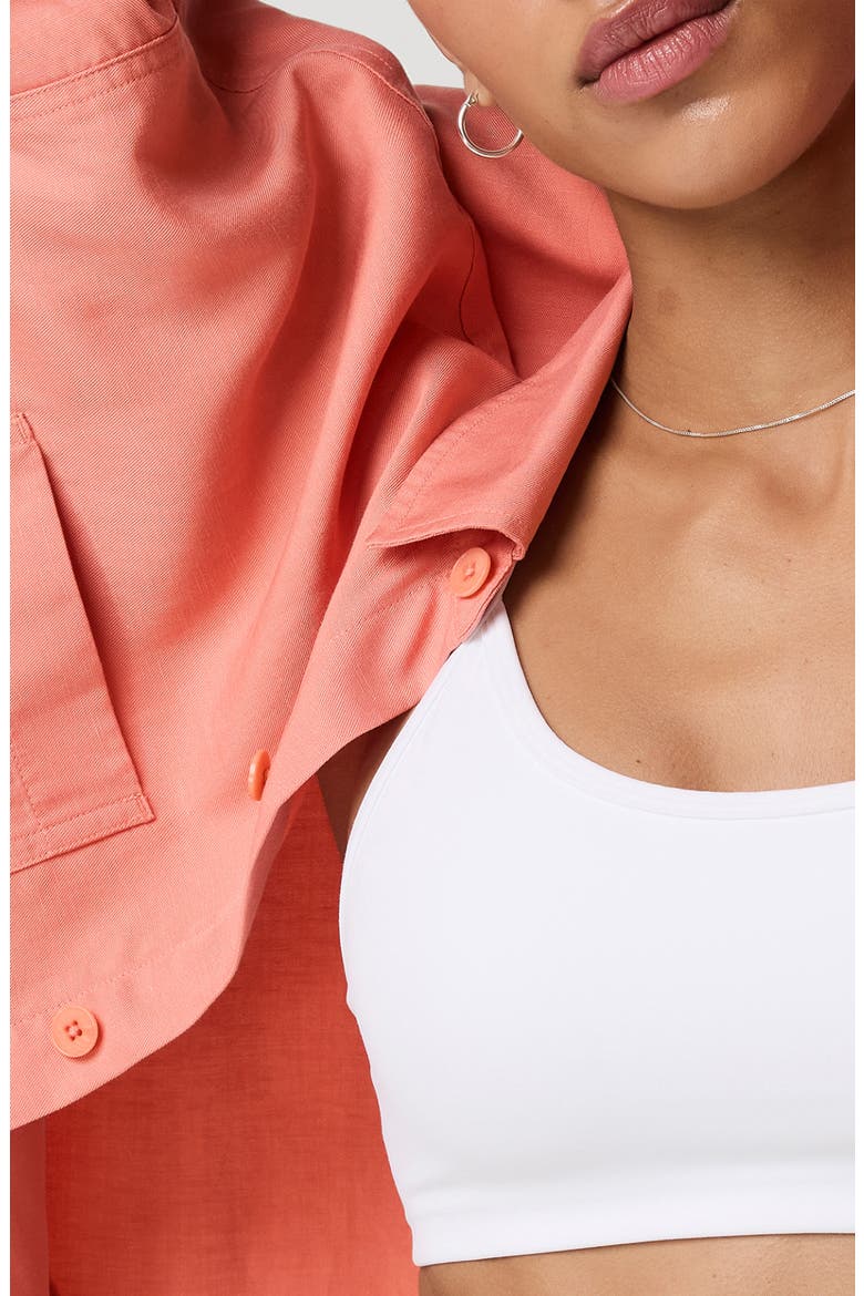 Trestles Twill Button-Up Shirt, Alternate, color, SUN STONE