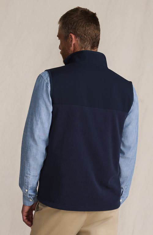 Lands' End Anyweather Raindefense Fleece Vest In Multi