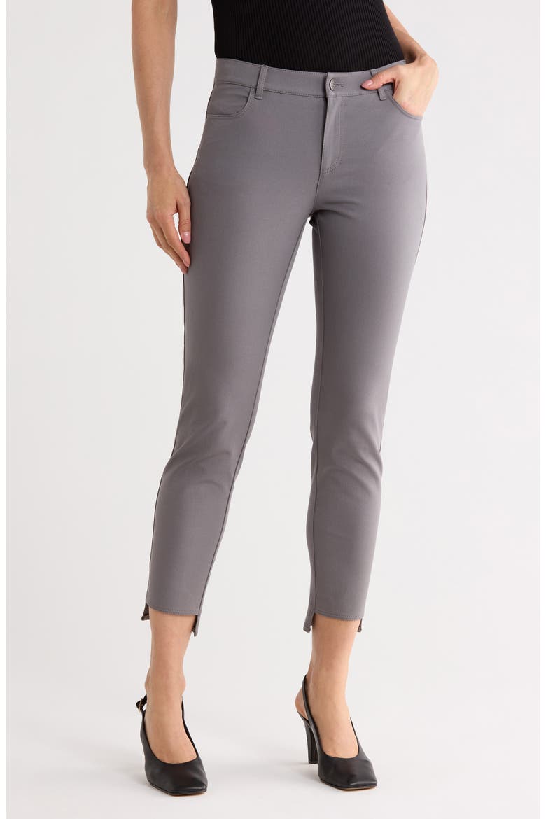 Mercer Step Hem Skinny Jeans, Main, color, ROCK