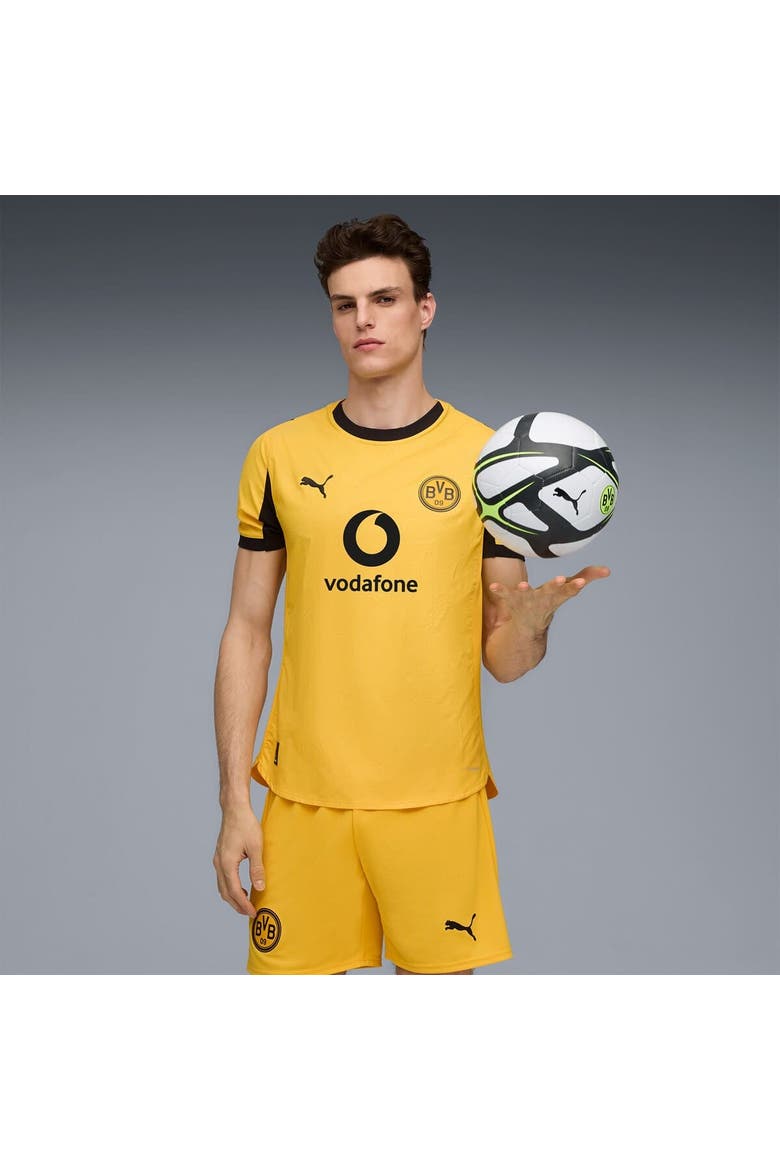 Men's Puma Yellow Borussia Dortmund 2025/26 Cup Authentic Jersey, Alternate, color, Yellow