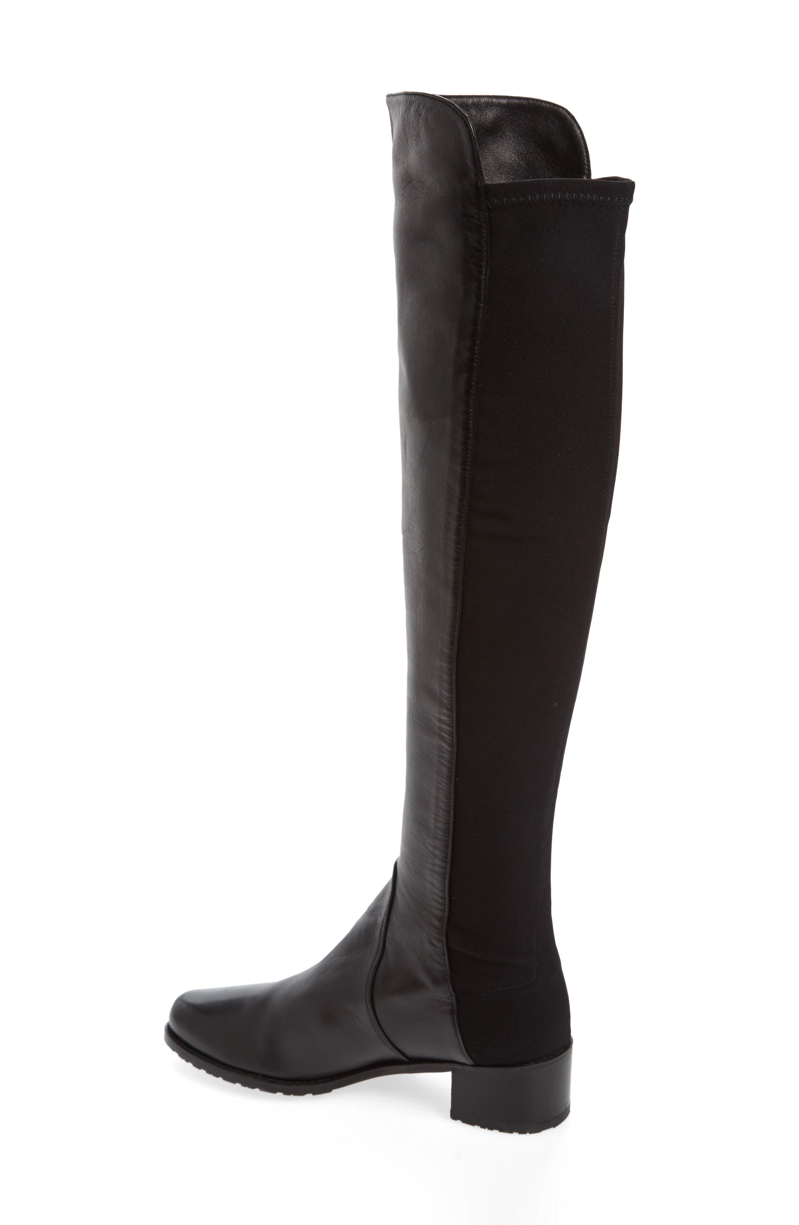'Reserve' Over the Knee Boot, Alternate, color, BLANAP