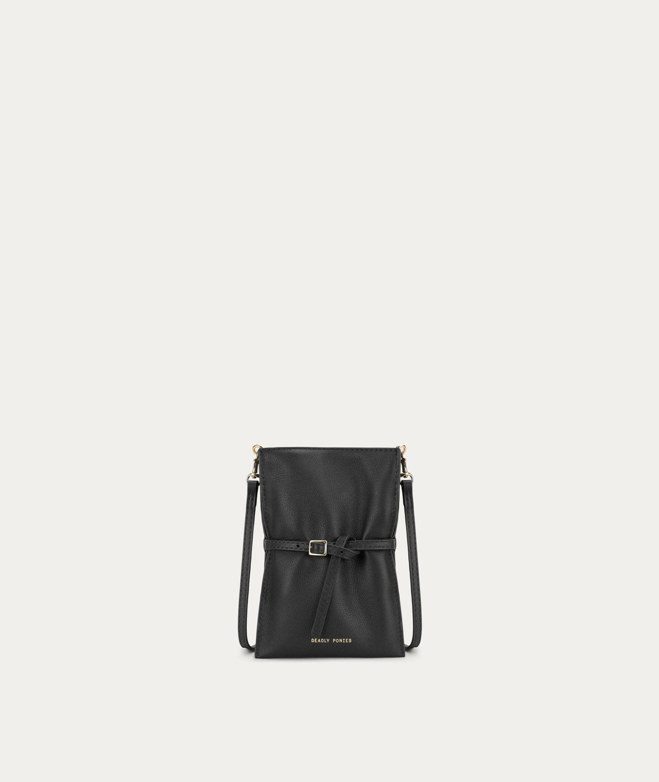 Penny Phone Pouch, Main, color, Black
