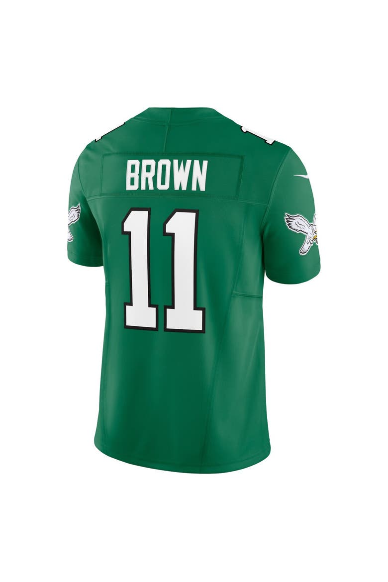Men's Nike A.J. Brown Kelly Green Philadelphia Eagles Vapor F.U.S.E. Limited Jersey, Alternate, color, Kelly Green
