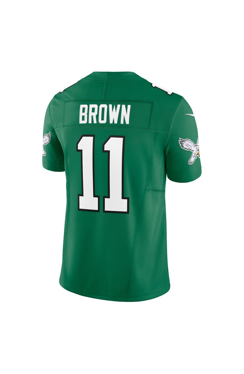 Nike Men's Nike A.J. Brown Kelly Green Philadelphia Eagles Vapor F.U.S.E. Limited Jersey, Alternate, color, Kelly Green