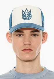 Cult of Individuality Logo Mesh Back Suede Trucker Hat