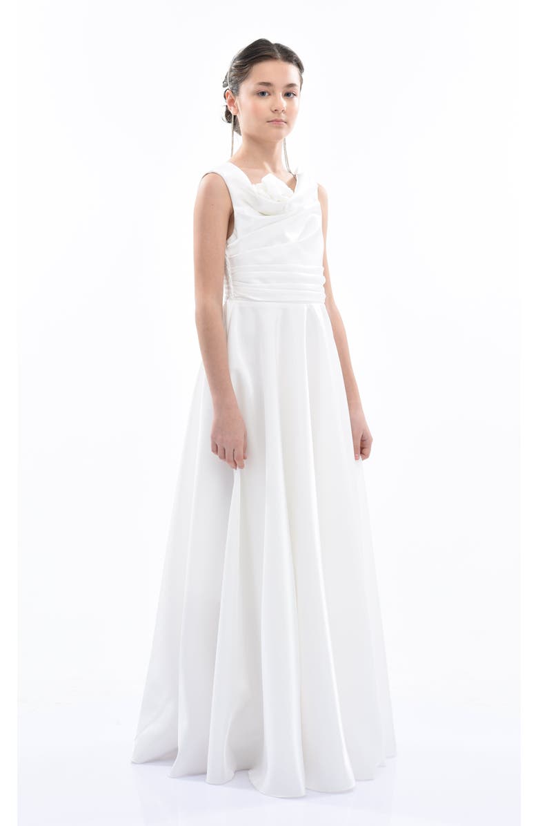 Tulleen Lenelle Dress, Alternate, color, White