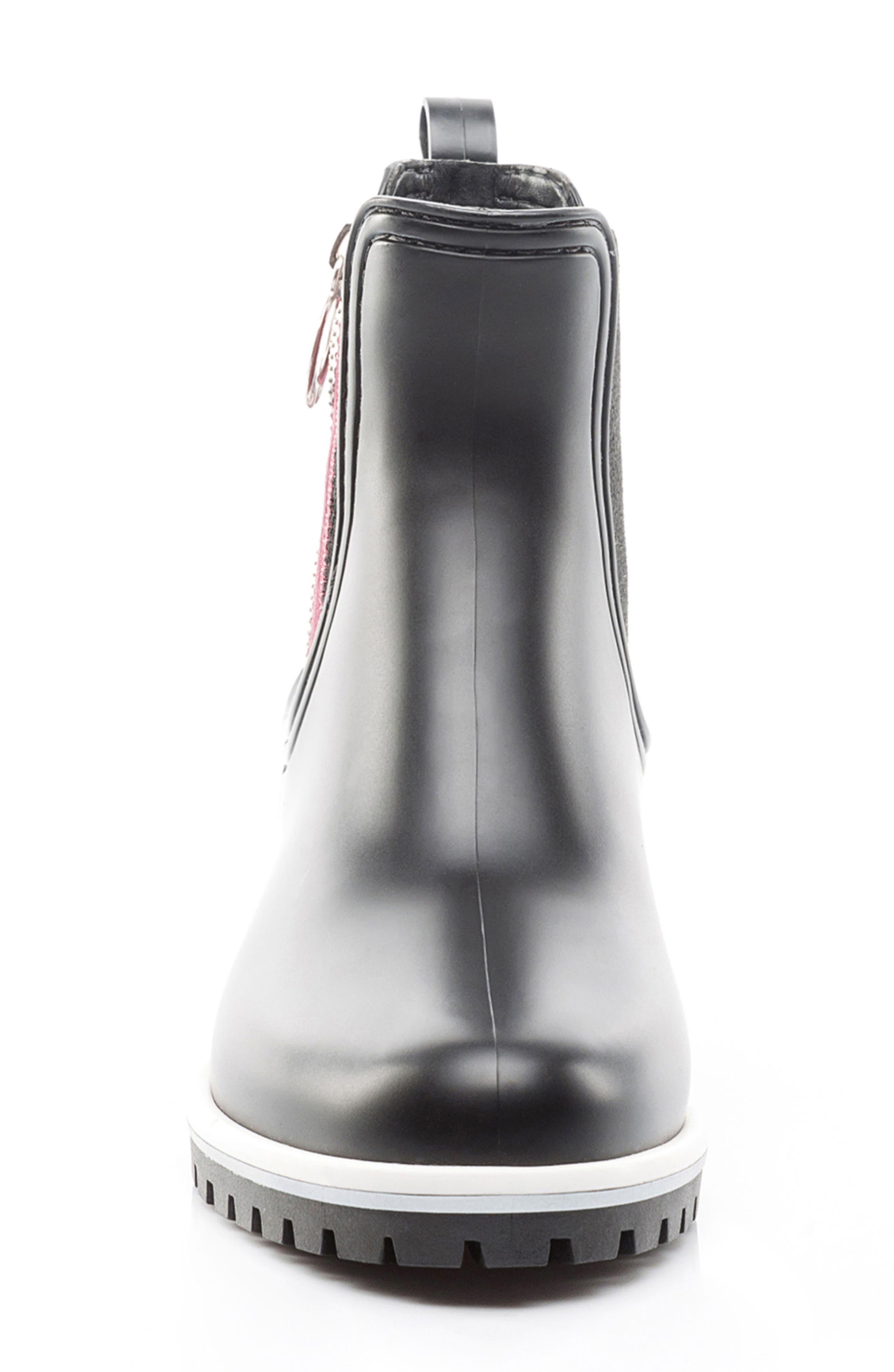 Bernardo Footwear Zip Rain Boot, Alternate, color, 