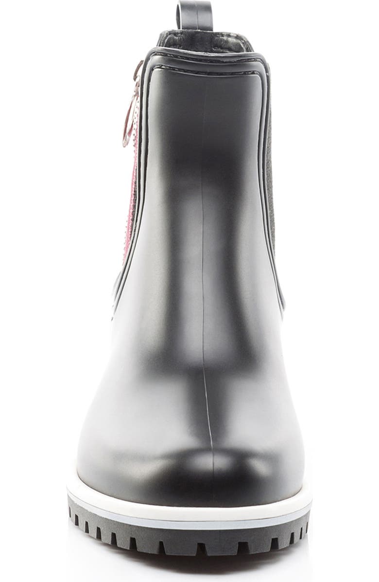 Bernardo Footwear Zip Rain Boot, Alternate, color,