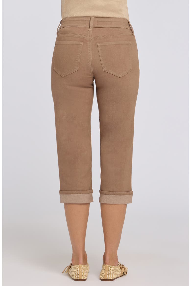 Marilyn Straight Leg Capri Jeans, Alternate, color, TOASTED COCONUT