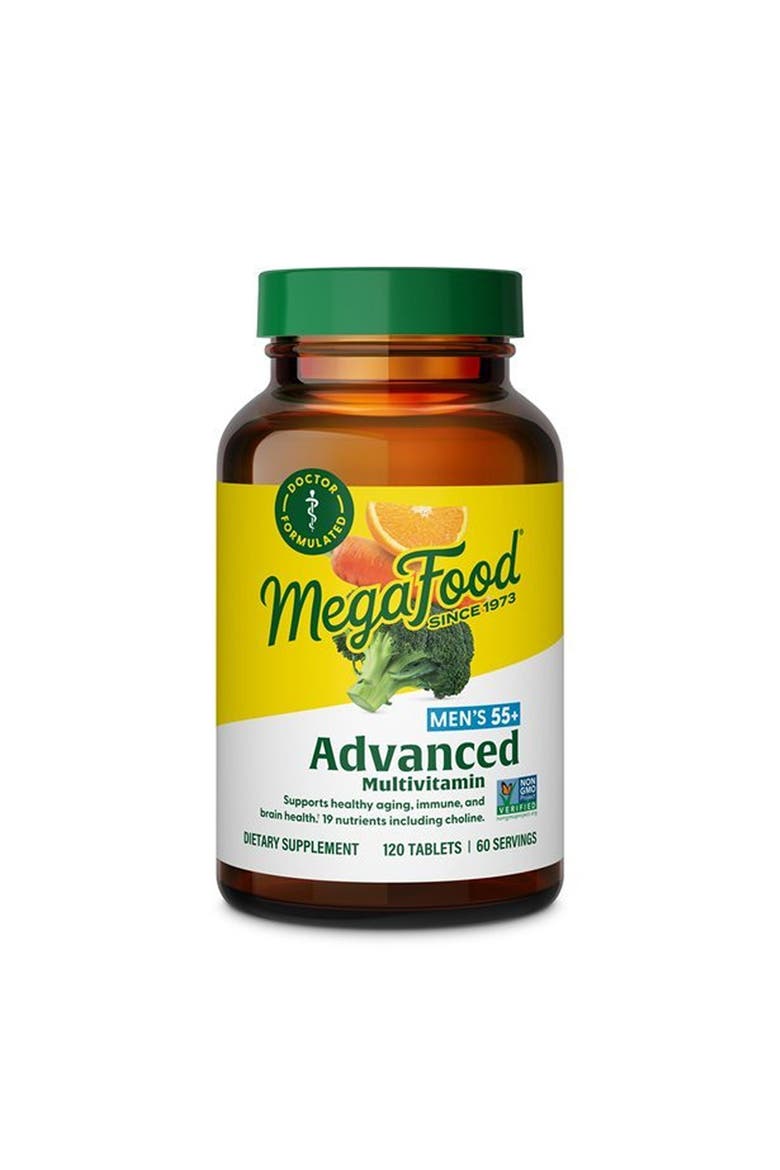 Advanced Multivitamin for Men 55+, Doctor Formulated, Vegetarian, 120 Tablets, Main, color, None