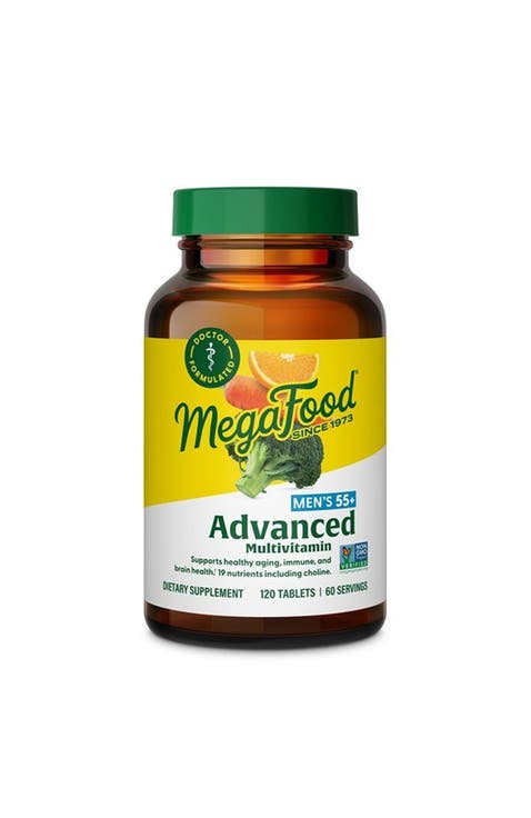 Advanced Multivitamin for Men 55+, Doctor Formulated, Vegetarian, 120 Tablets