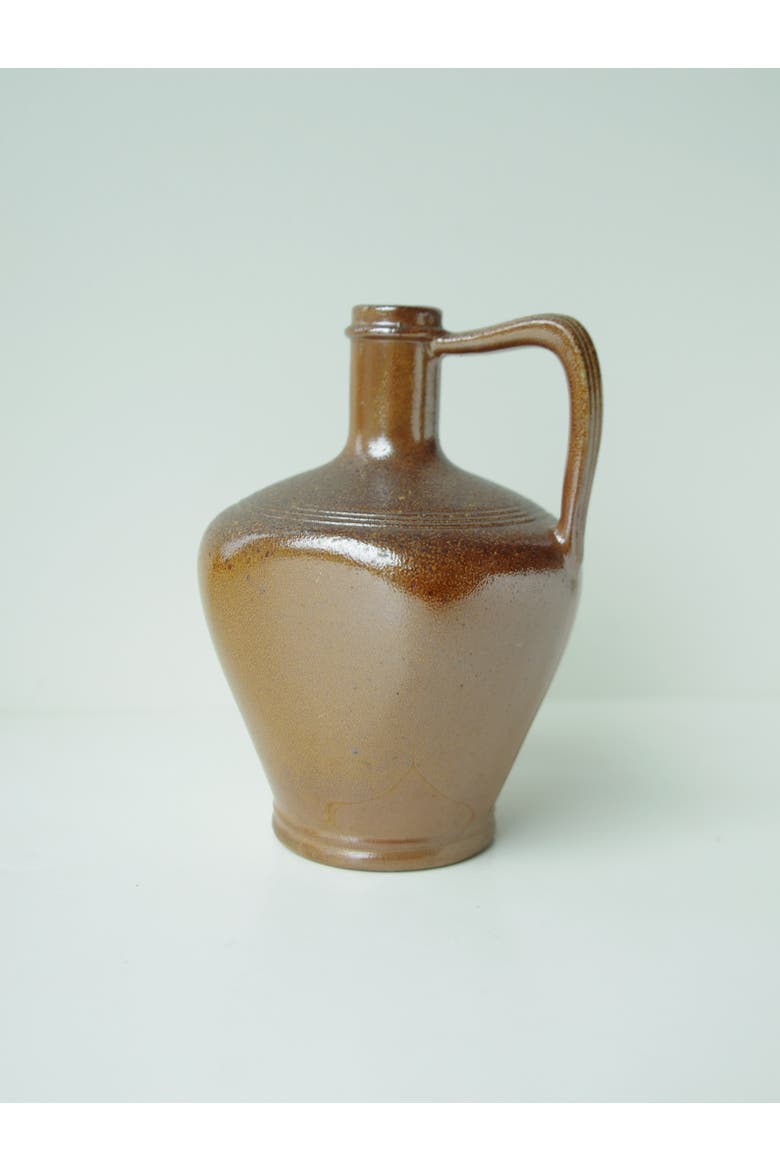 Vintage French Stoneware Bottle 0.5 L, Alternate, color, Stone