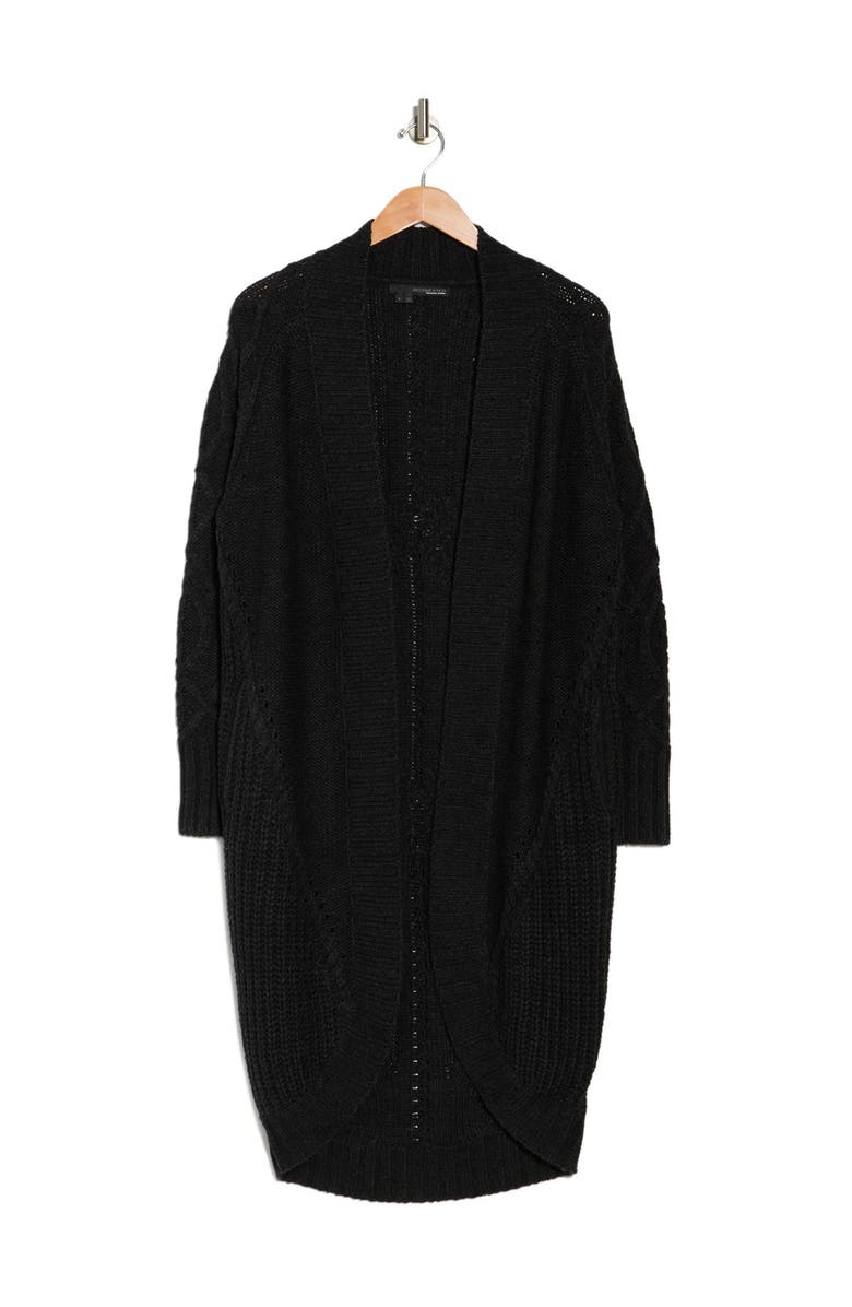 360 CASHMERE Chloe Cable Knit Cardigan, Alternate, color, 