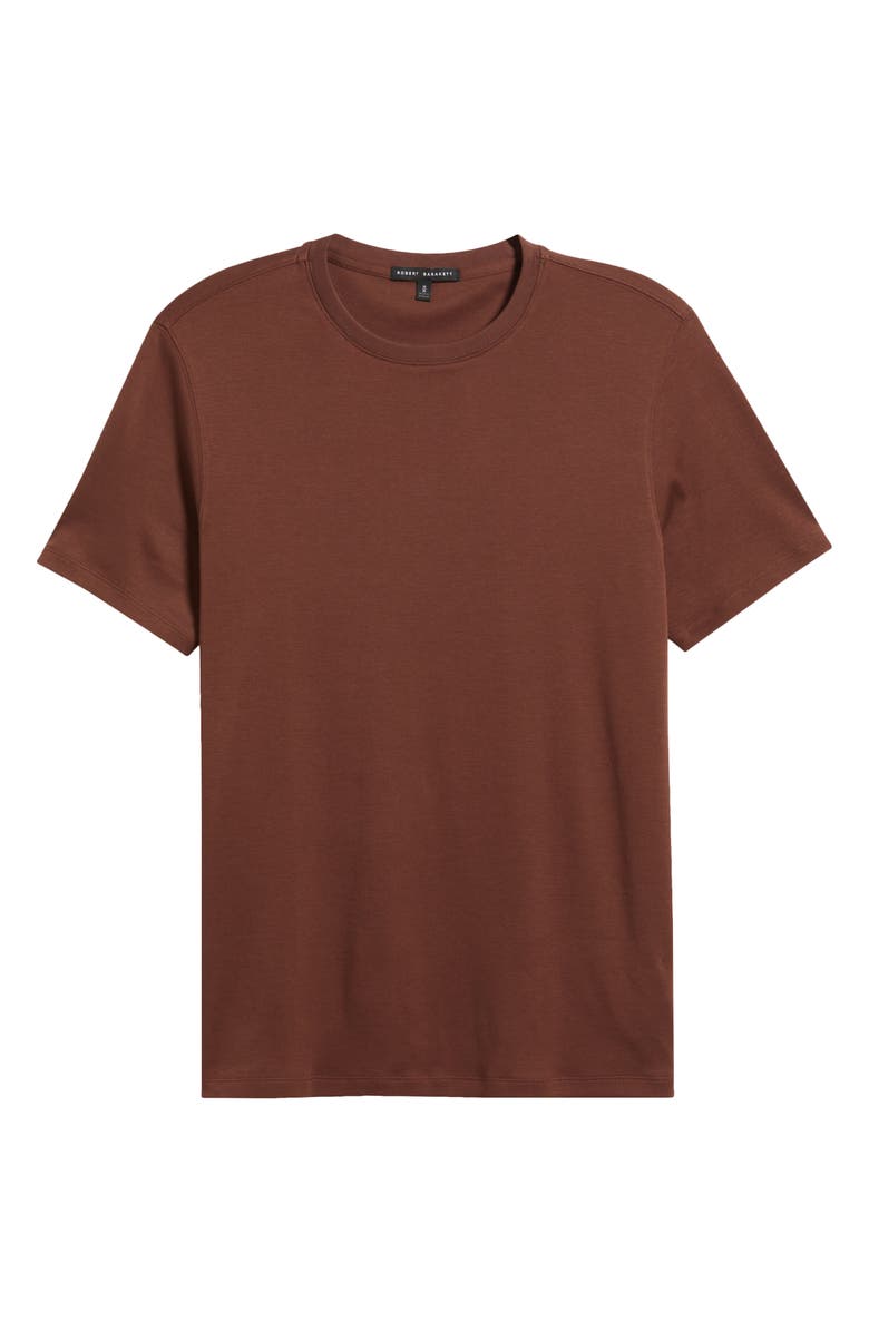 Robert Barakett Georgia Pima Cotton T-Shirt, Alternate, color, Rusty Brown