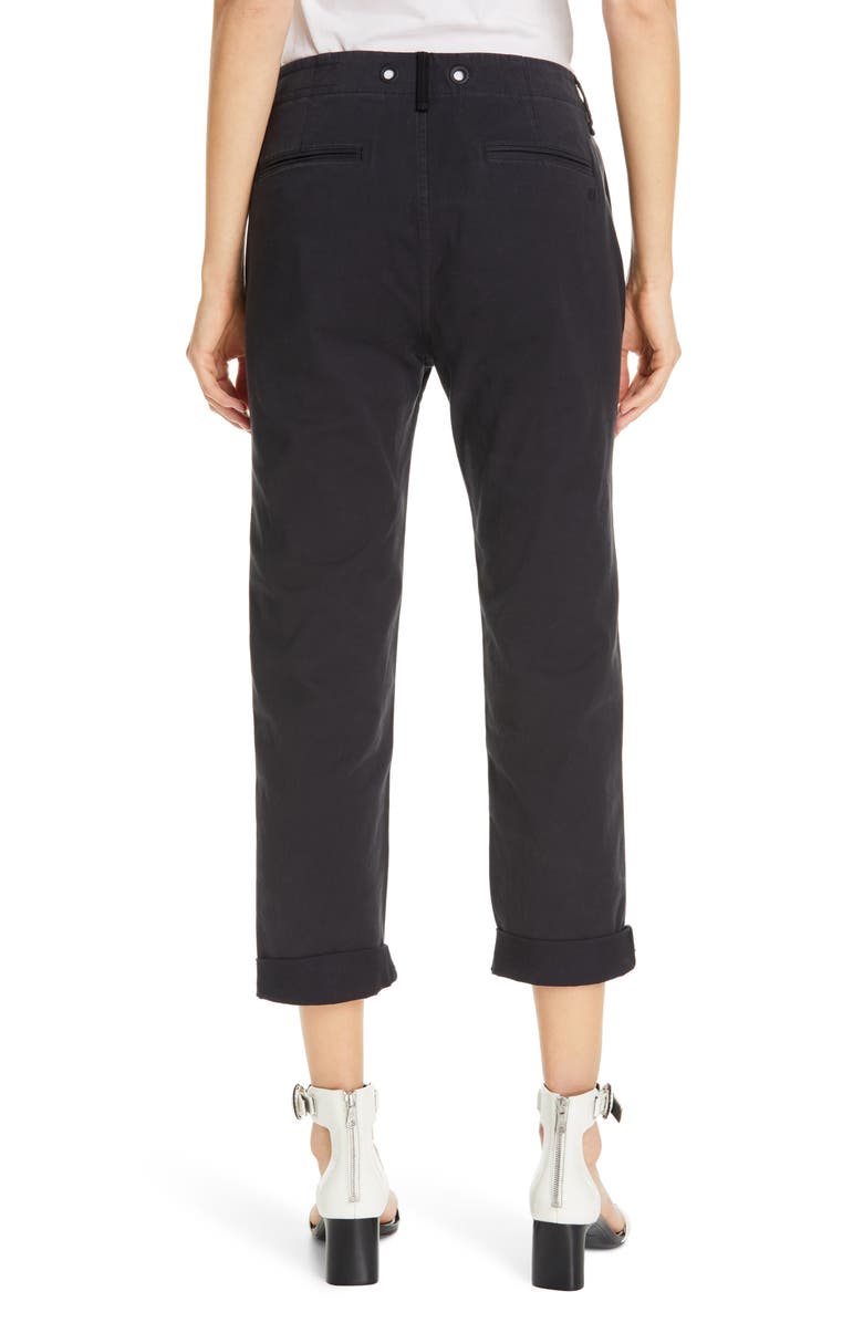 rag & bone Buckley Crop Chino Pants, Alternate, color, 