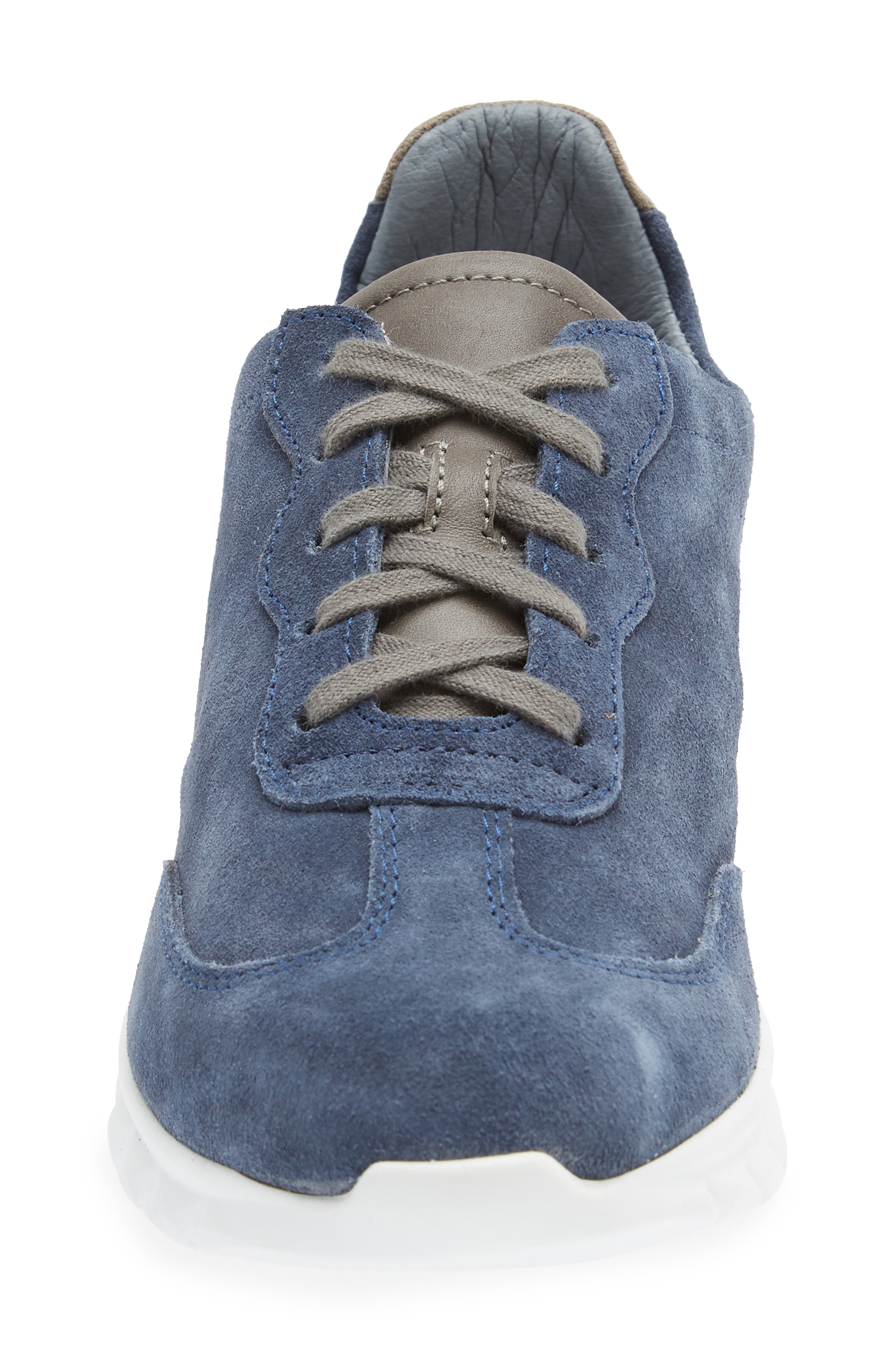 Naot Infinity Colorblock Sneaker, Alternate, color, Midnight Blue Gray Combo