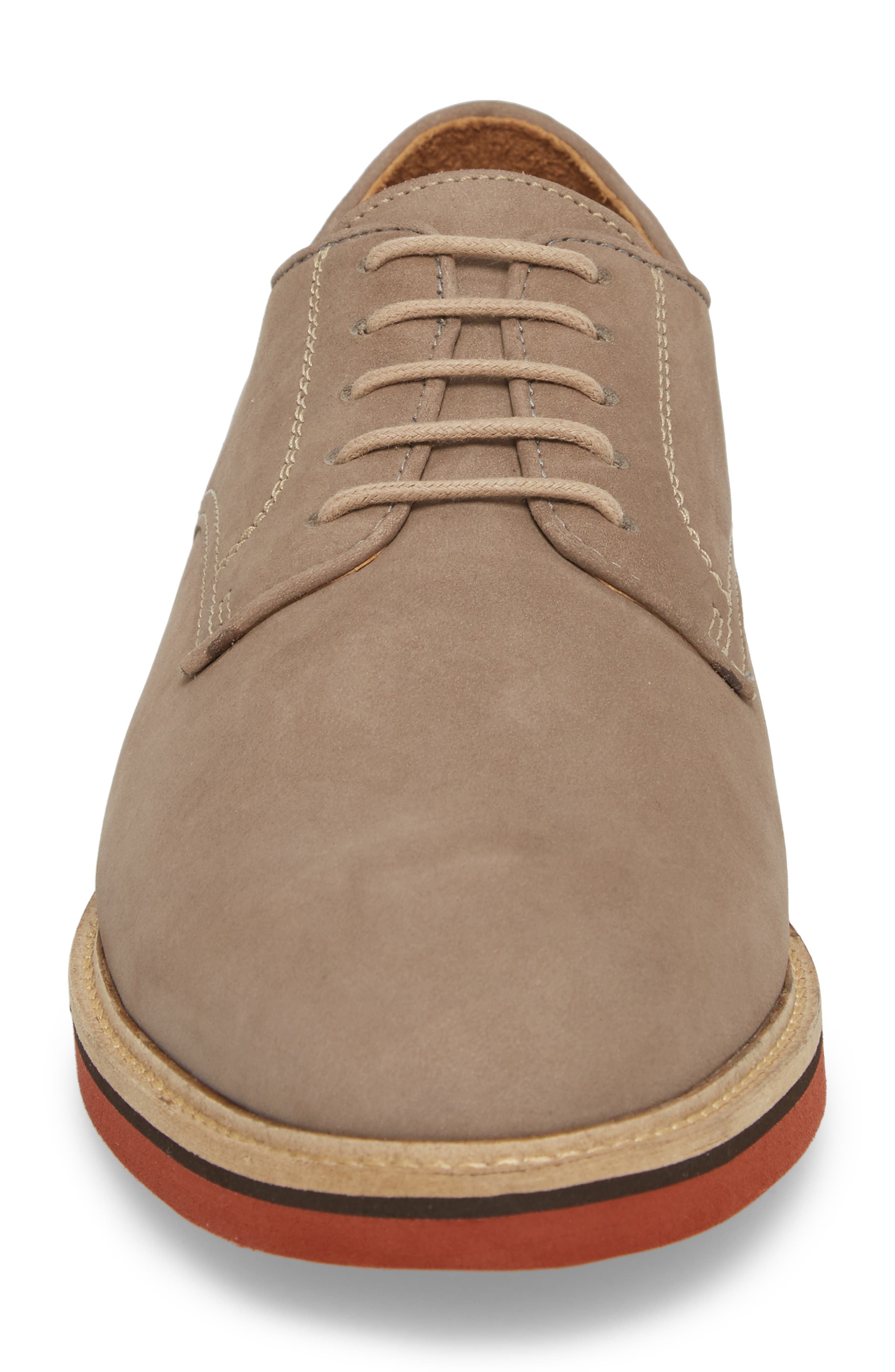 'Merick' Derby, Alternate, color, GREY NUBUCK
