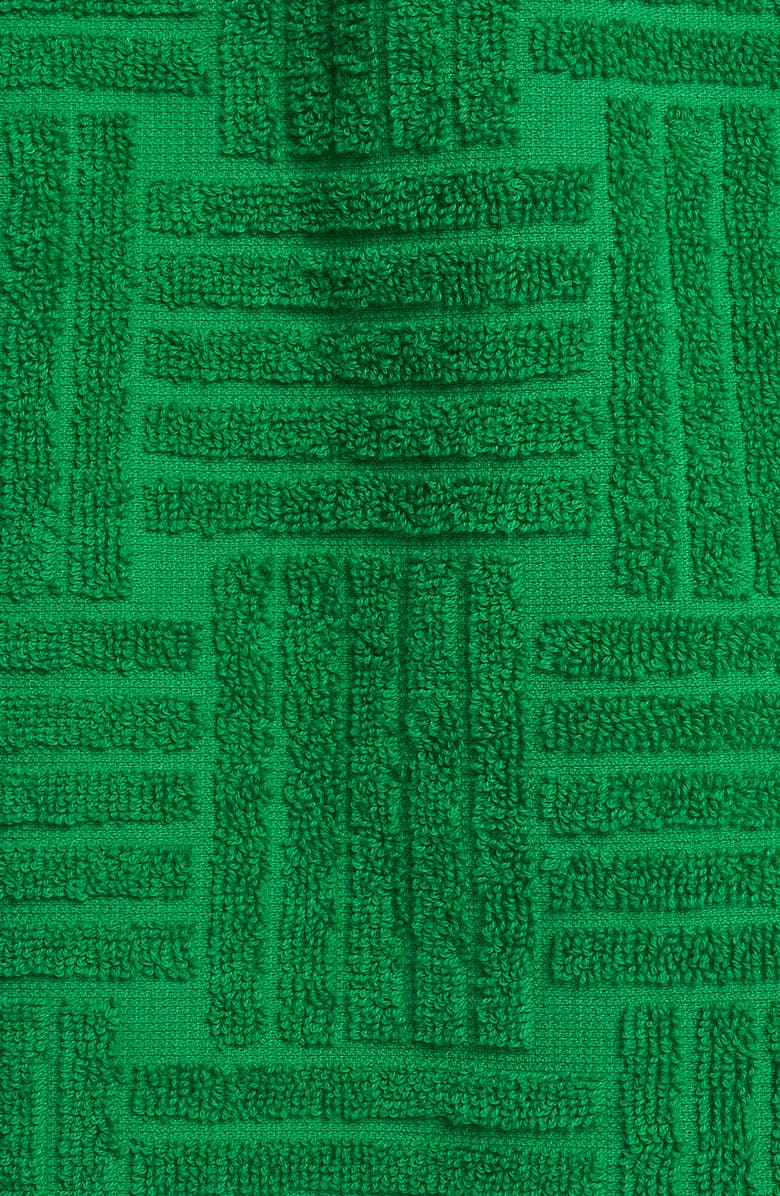 Bottega Veneta Intrecciato Jacquard Cotton Terry Bathrobe, Alternate, color,