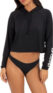 Hurley Oao Crop Cover-Up Hoodie