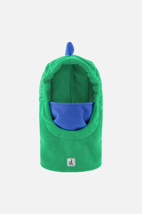 Oversized Dino Polar Fleece Ski Helmet Balaclava