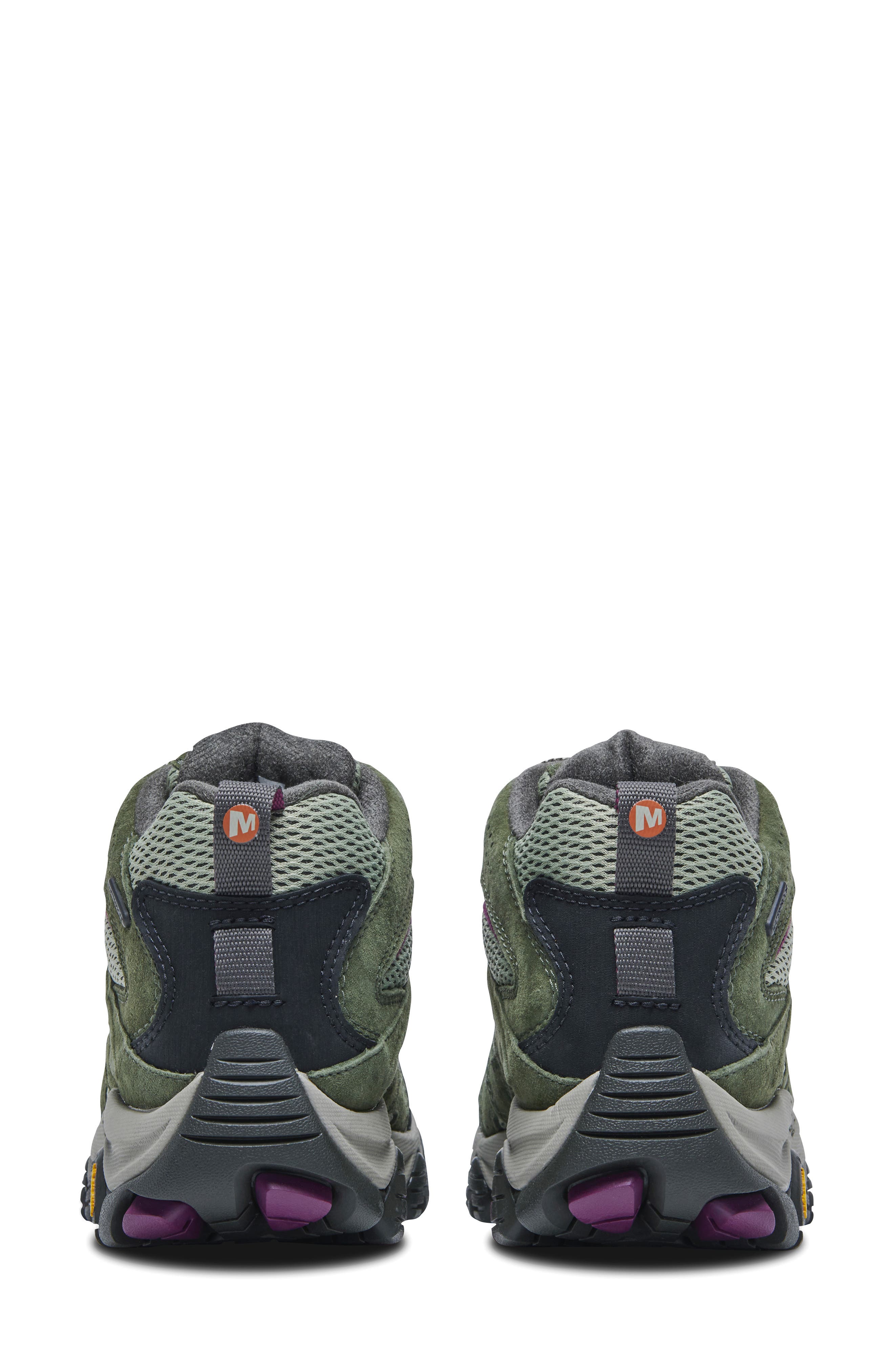 Merrell Moab 3 Waterproof Mid Hiking Boot, Alternate, color, Mulberry