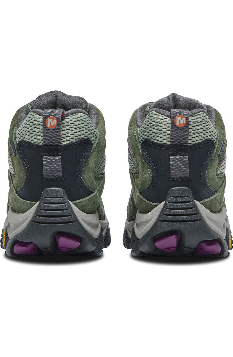 Merrell Moab 3 Waterproof Mid Hiking Boot, Alternate, color, Mulberry