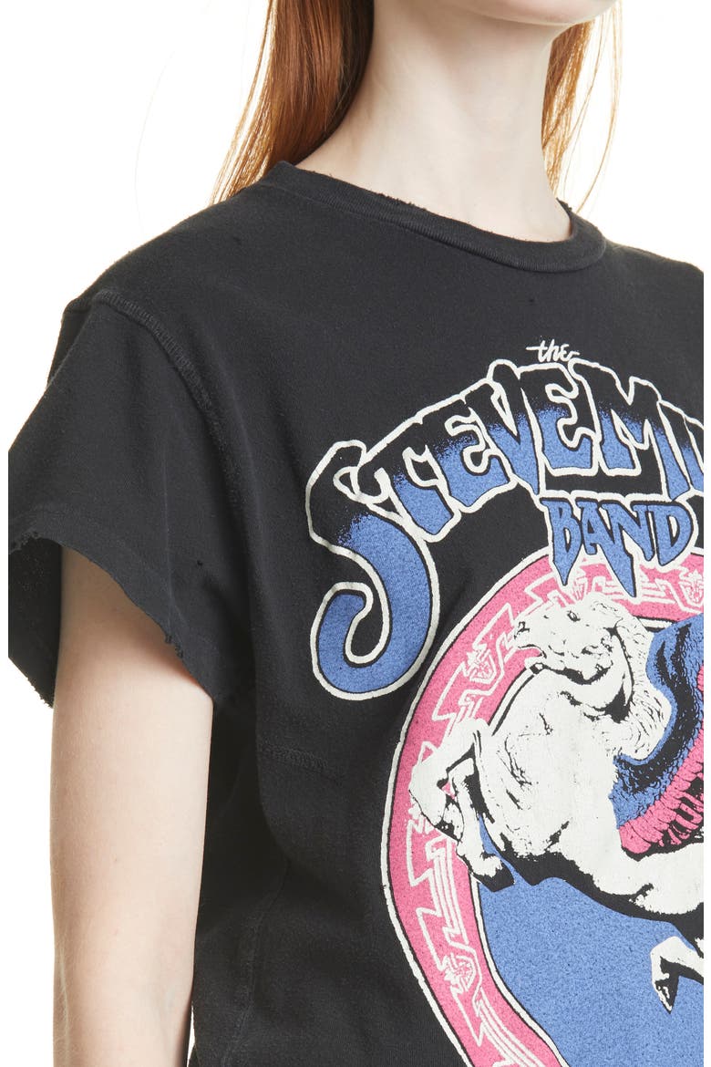 Women's Steve Miller Band Graphic Tee, Alternate, color, COAL