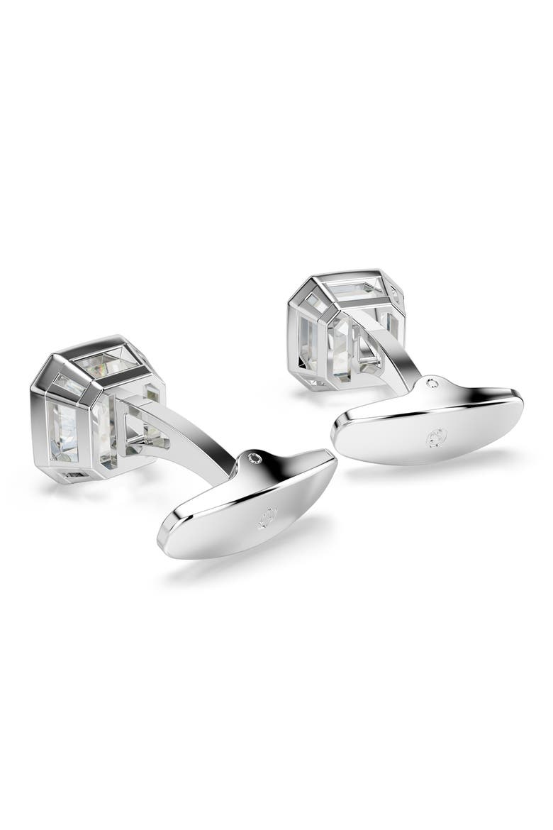 Millenia Cuff Links, Alternate, color, RHODIUM