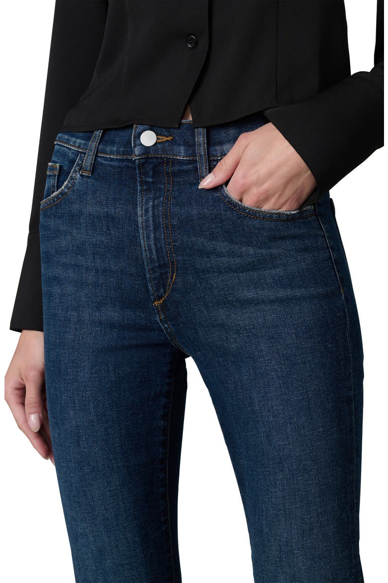 The Callie Raw Hem Crop Bootcut Jeans, Alternate, color, SERENADE