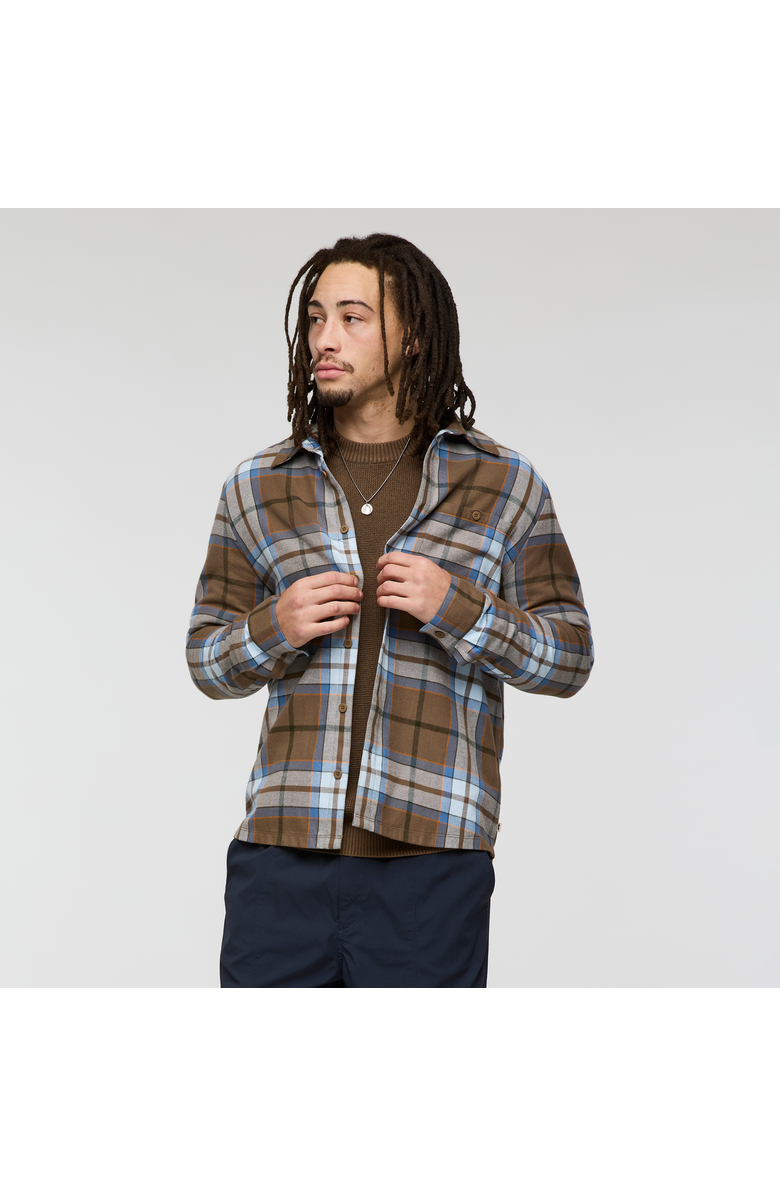 Cotopaxi Quedo Flannel Shirt - Men's, Main, color, Dune Plaid