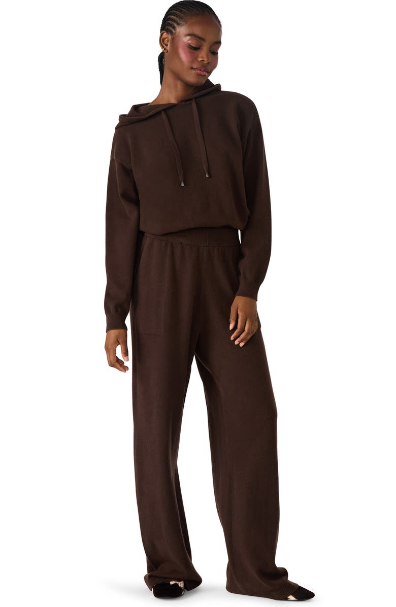 Steve Madden Kori Sweater Pants, Alternate, color, Dark Espresso