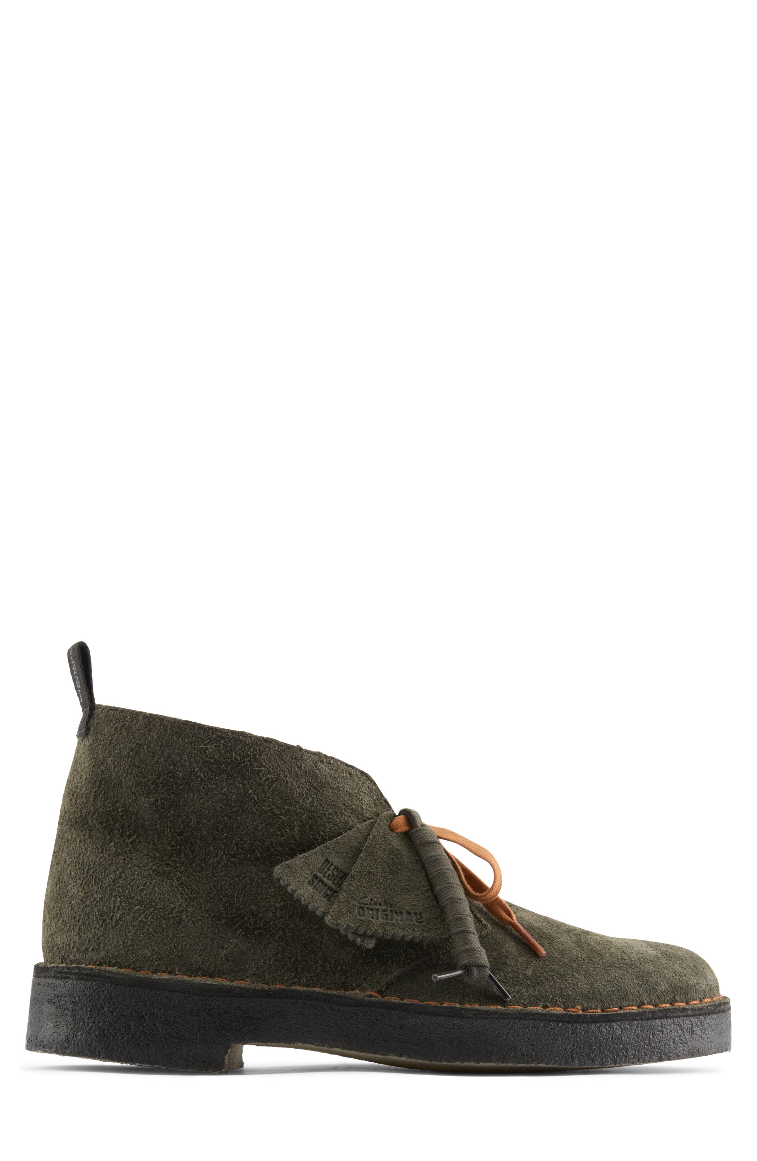 Clarks<sup>®</sup> Originals Desert Boot, Alternate, color, Loden Green Suede