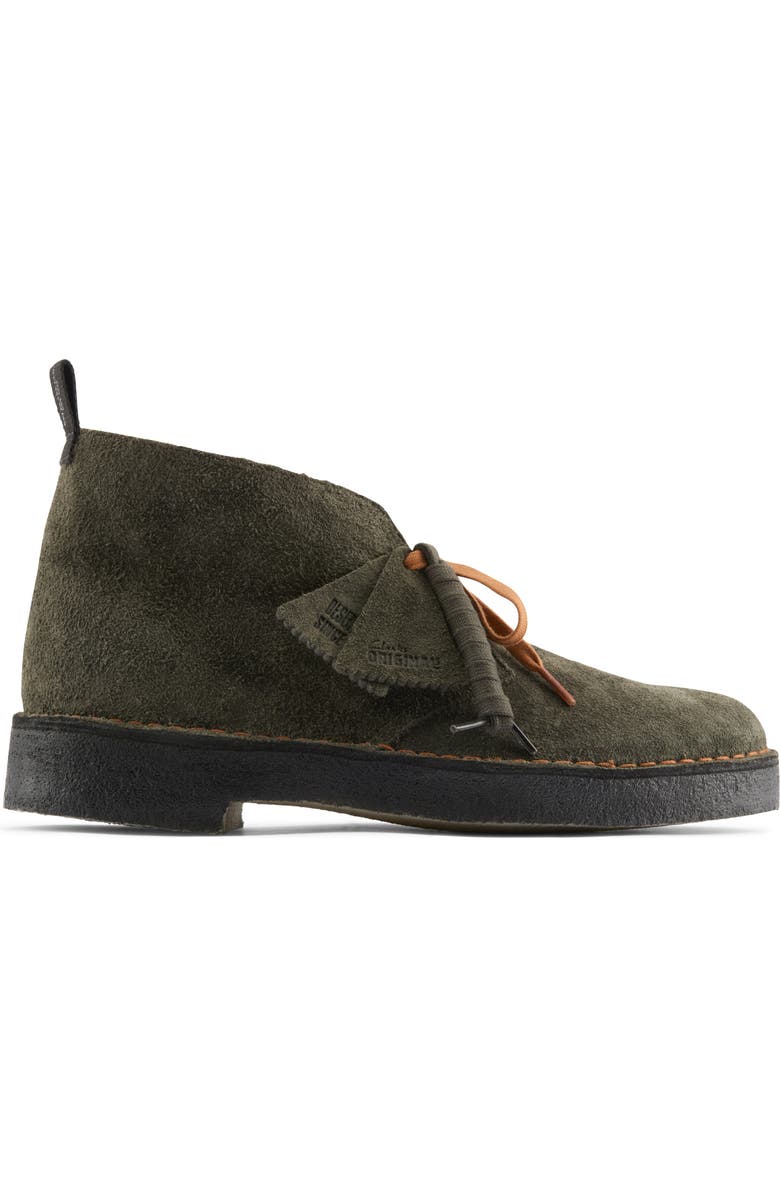 Clarks<sup>®</sup> Originals Desert Boot, Alternate, color, Loden Green Suede