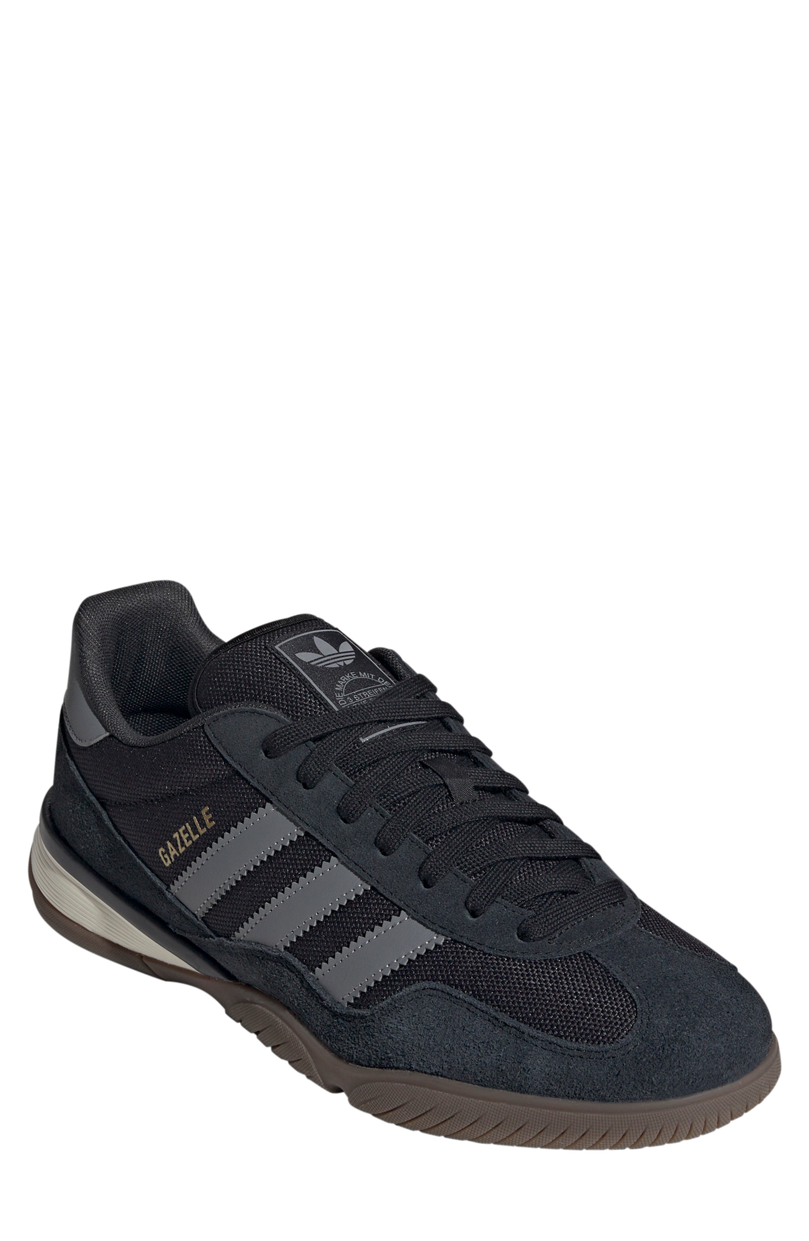 adidas Gender Inclusive Gazelle Sala Sneaker, Main, color, Black/ Grey/ Gum