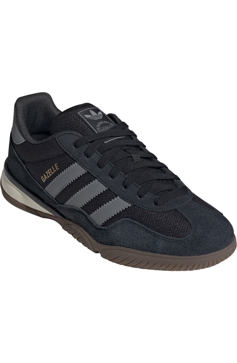 adidas Gender Inclusive Gazelle Sala Sneaker, Main, color, Black/ Grey/ Gum