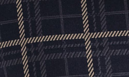 Rhone Hardy Check Flannel Button-up Shirt In Black