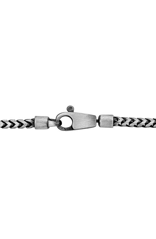 Delmar Franco Chain Necklace & Bracelet Set In Silver